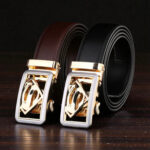 ceinture cuir homme marron