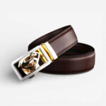 ceinture cuir homme noir