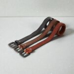 Ceinture vintage homme cuir