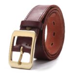 ceinture cuir homme vintage