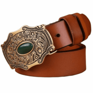 Ceinture en cuir western