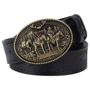 ceinture cuir western