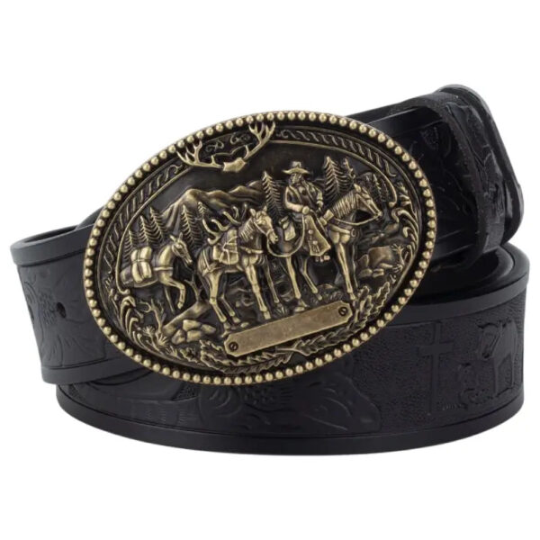 ceinture cuir western