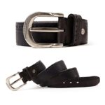 ceinture en cuir sobre pour homme