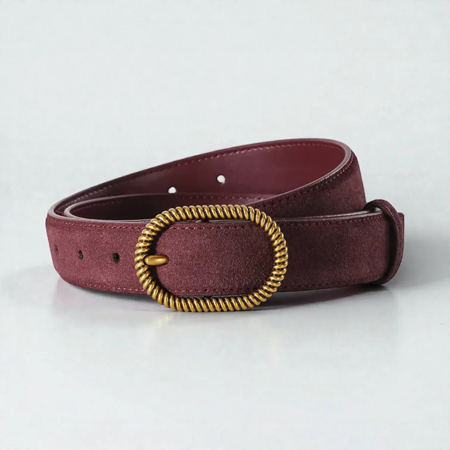 Ceinture boucle dorée Velmora