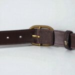 Mode ceinture cuir suédé