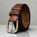 Ceinture texturée élégante