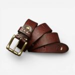 lanière patinée ceinture
