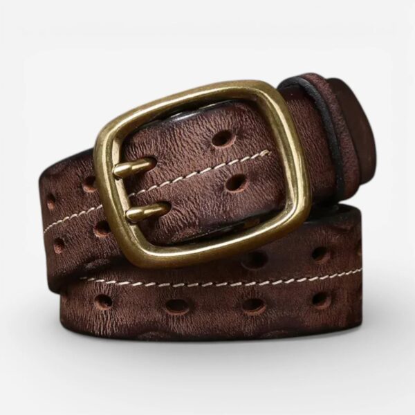 ceinture cuir vintage