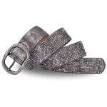 boucle métal ceinture cuir