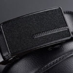 Ceinture classique en cuir