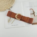 ceinture avec boucle torsadée