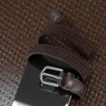 Boucle de ceinture argentée