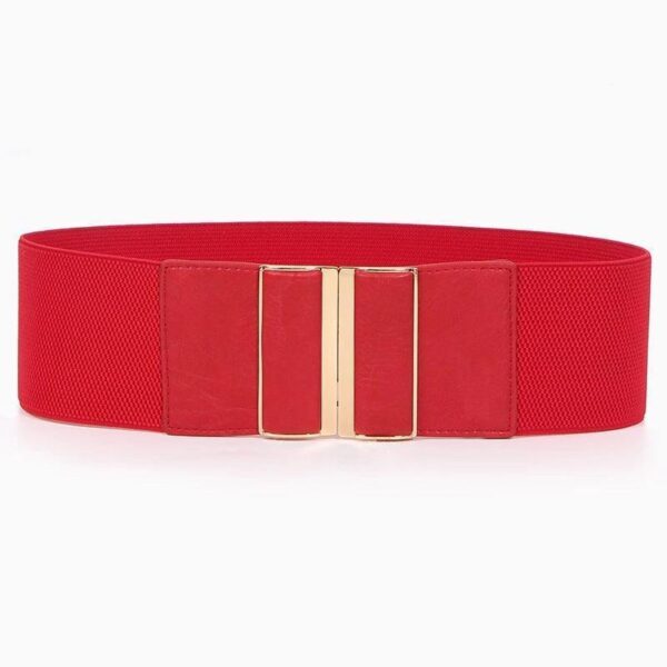 ceinture élastique taille haute femme