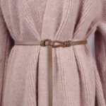 ceinture à nouer cuir