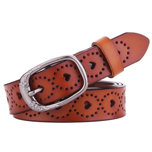 ceinture cuir ajouré Talma