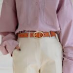 ceinture boucle dorée