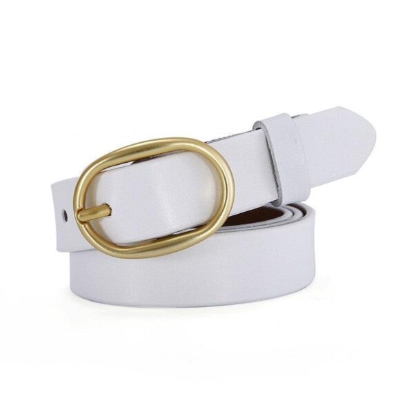 ceinture cuir lisse Fiona