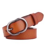 ceinture cuir lisse femme
