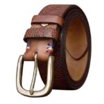 Ceinture en cuir modèle Peci