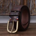 Ceinture cuir largeur 3.8 cm