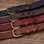 Ceinture cuir élégante