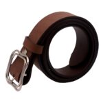 Ceinture cuir pleine fleur