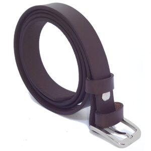 Ceinture femme cuir pleine fleur