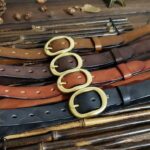 ceinture élégante cuir