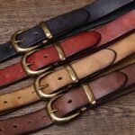 Ceinture élégante en cuir