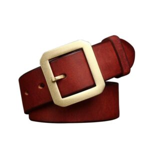 ceinture en cuir pour femme Cretlu