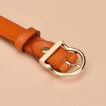 ceinture élégante cuir