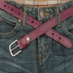 élégante ceinture cuir femme