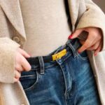 Boucle dorée ceinture femme