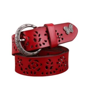 ceinture en cuir femme Helzunia