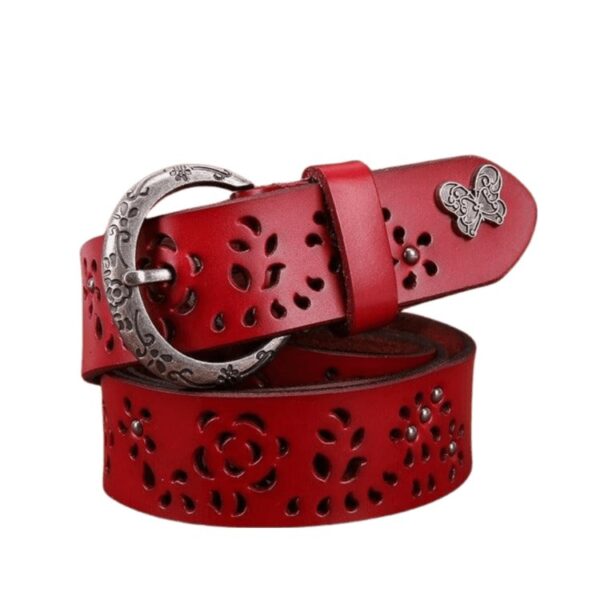 ceinture en cuir femme Helzunia