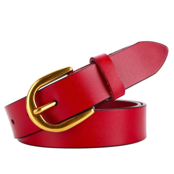 ceinture en cuir pour femme