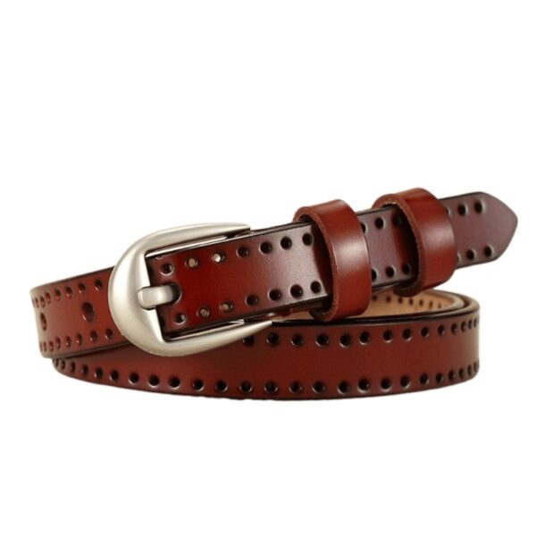 ceinture en cuir pour femme élégante