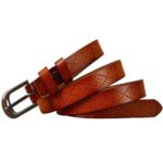 Cuir véritable ceinture femme