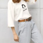 modèle femme ceinture cuir