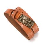 élégante ceinture en cuir femme