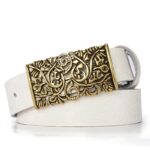 ceinture cuir véritable femme
