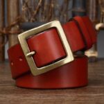 ceinture stylée en cuir