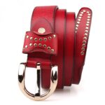 Ceinture de qualité en cuir féminin