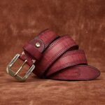 ceinture élégante en cuir