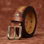 style unique ceinture en cuir