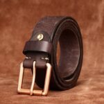 ceinture confortable en cuir