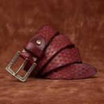 ceinture cuir ajustable