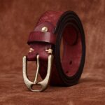 Cuir de qualité ceinture