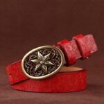 style western féminin ceinture